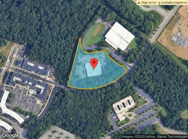  9700 Research Dr, Charlotte, NC Parcel Map