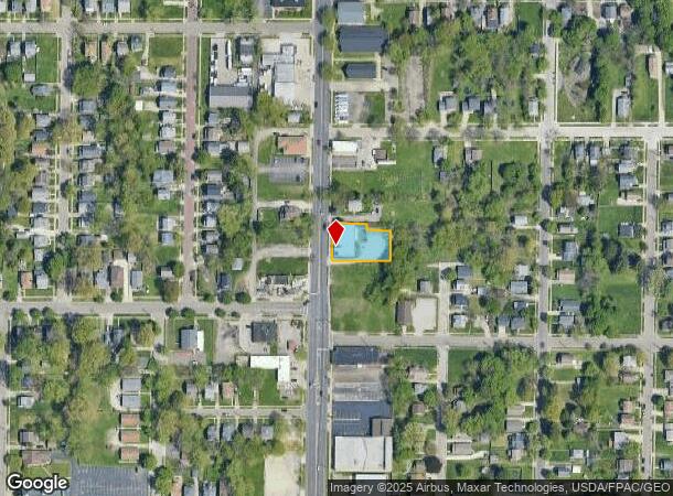  627 S Arlington St, Akron, OH Parcel Map