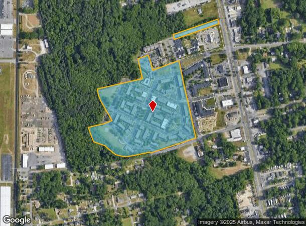  2800 Bensley Commons Blvd, North Chesterfield, VA Parcel Map