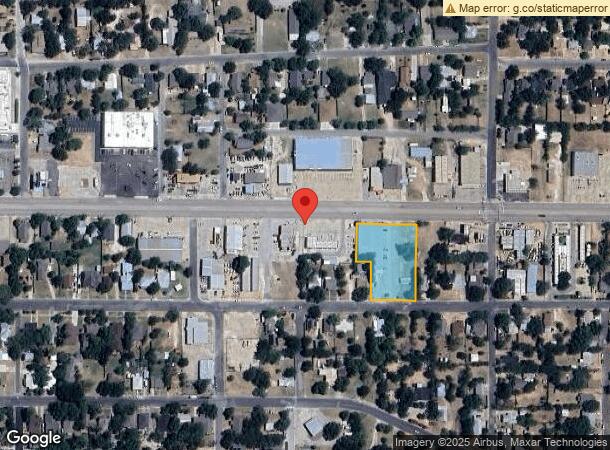  1706 E Main St, Gatesville, TX Parcel Map