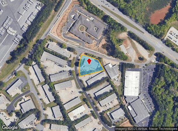  3695 Burnette Park Dr, Suwanee, GA Parcel Map