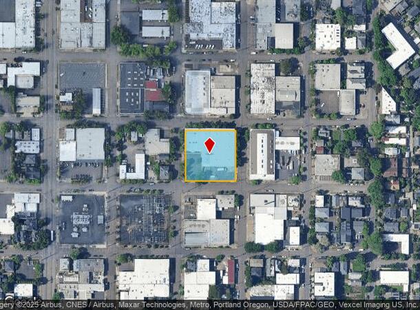 901 Se Stephens St, Portland, OR Parcel Map