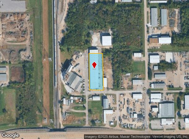  202 N 18Th St, La Porte, TX Parcel Map