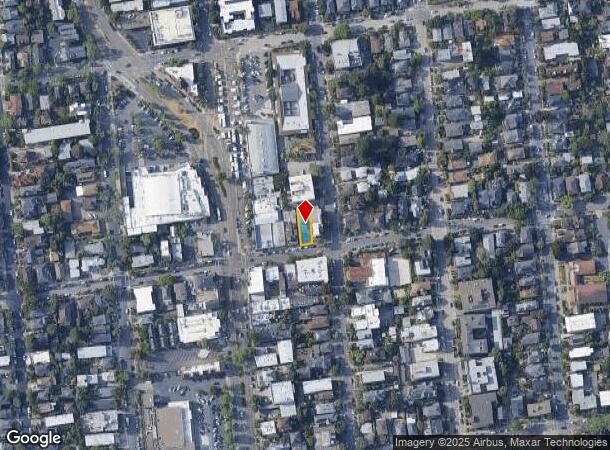  2113 Vine St, Berkeley, CA Parcel Map