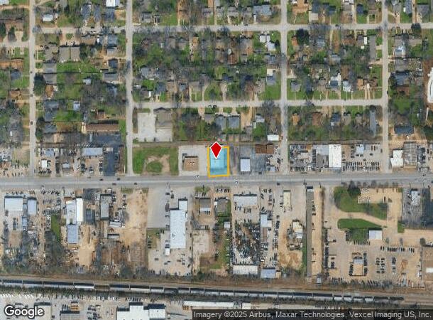  929 W Division St, Arlington, TX Parcel Map