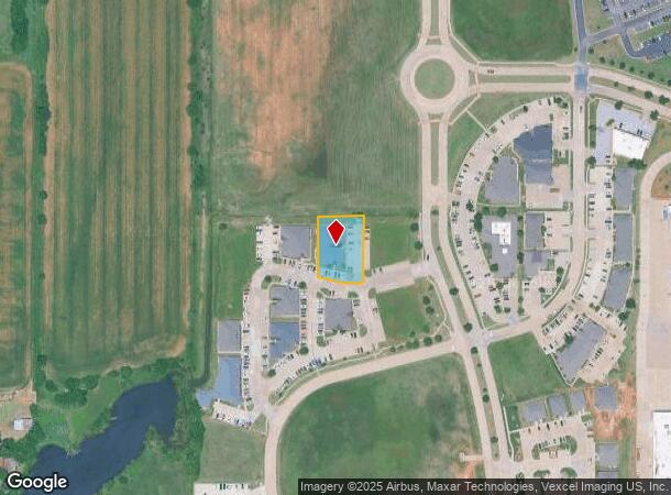 1804 Commons Cir, Yukon, OK Parcel Map