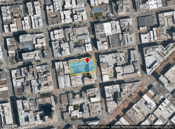  201 Turk St, San Francisco, CA Parcel Map