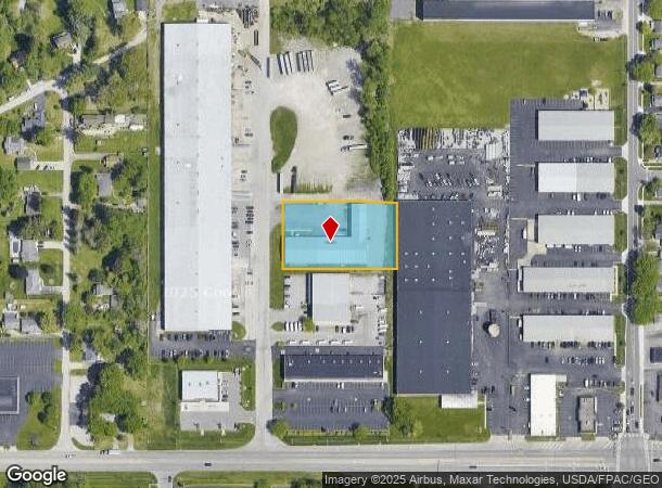 1605 Shanrock Dr, Holland, OH Parcel Map