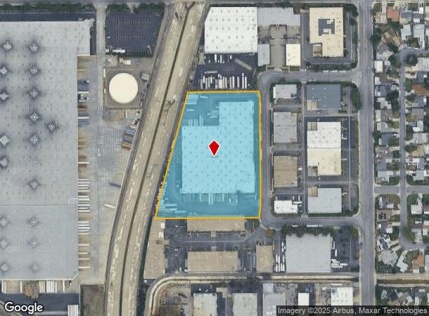 13565 Larwin Cir, Santa Fe Springs, CA Parcel Map