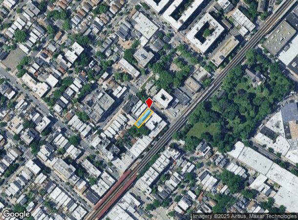  1417 Rowland St, Bronx, NY Parcel Map