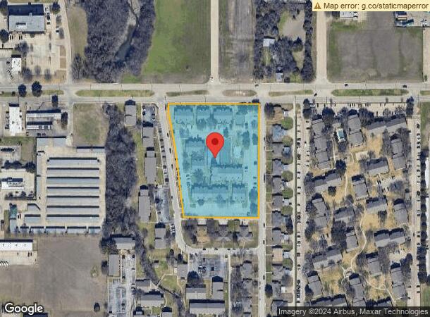  210 E Wintergreen Rd, Desoto, TX Parcel Map