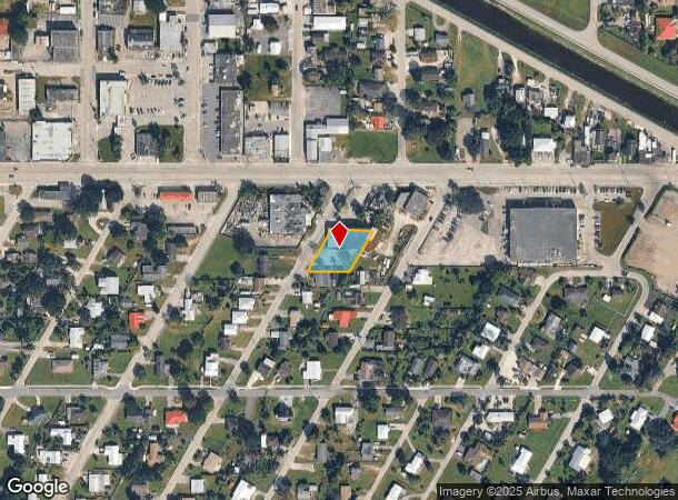 408 Dr Martin Luther King Jr Blvd E, Belle Glade, FL Parcel Map