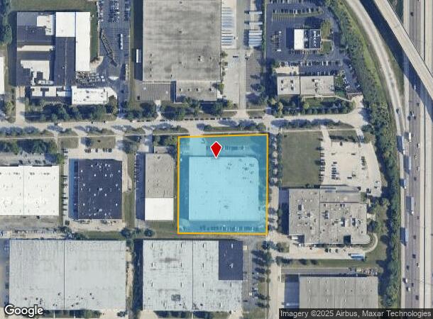  880 W Thorndale Ave, Itasca, IL Parcel Map