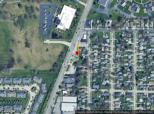 1331 S Detroit Ave, Toledo, OH Parcel Map