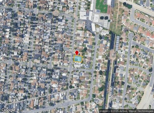  4748 Pine St, Pico Rivera, CA Parcel Map