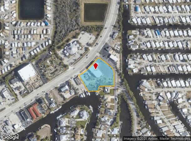  17651 San Carlos Blvd, Fort Myers Beach, FL Parcel Map