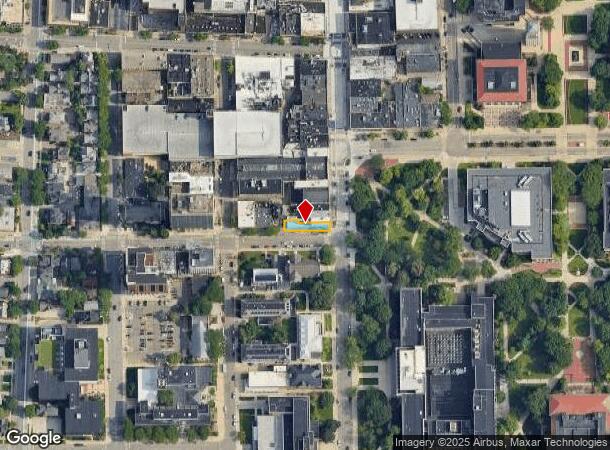  613 E William St, Ann Arbor, MI Parcel Map