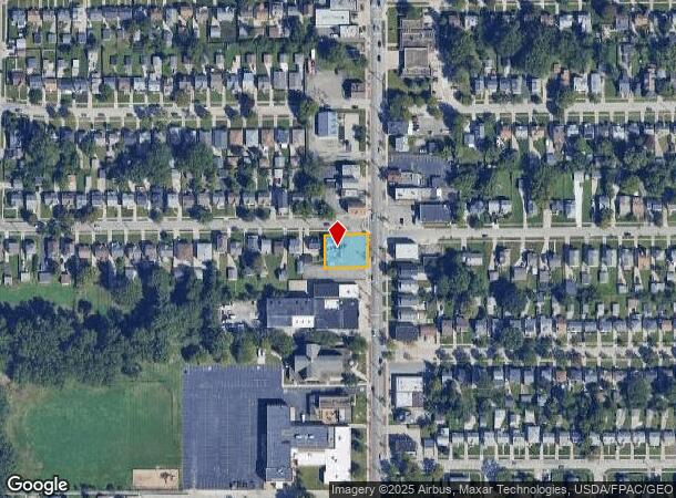  810 E 222Nd St, Euclid, OH Parcel Map