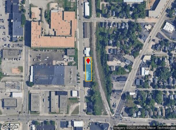  1240 Taylor Ave N, Grand Rapids, MI Parcel Map