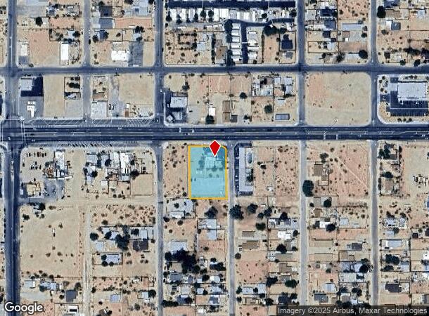  61943 29 Palms Hwy, Joshua Tree, CA Parcel Map