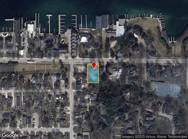 306 Belvedere Ave, Charlevoix, MI Parcel Map