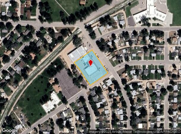  604 S 12Th St, Worland, WY Parcel Map