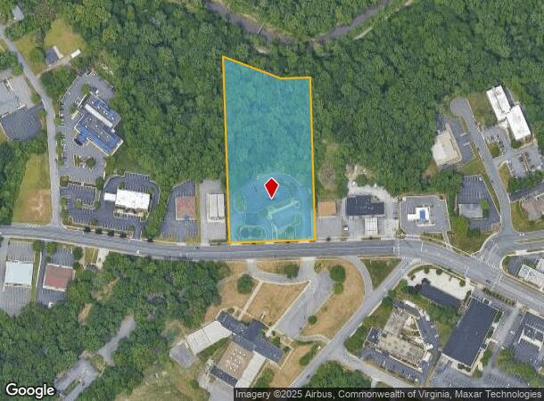  2120 Langhorne Rd, Lynchburg, VA Parcel Map