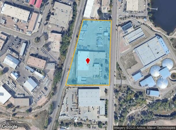 4330 Mark Dabling Blvd, Colorado Springs, CO Parcel Map
