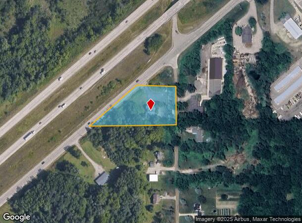 15744 Peacock Rd, Haslett, MI Parcel Map