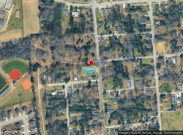 609 Campbell St, Camden, SC Parcel Map