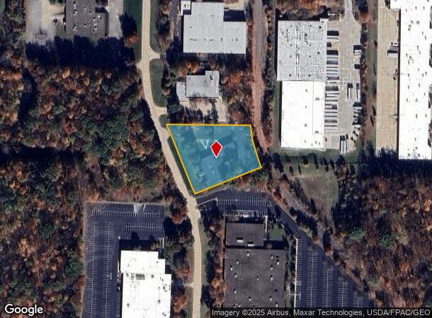 6655 Parkland Blvd, Solon, OH Parcel Map