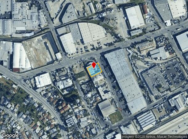  1565 Knowles Ave, Los Angeles, CA Parcel Map