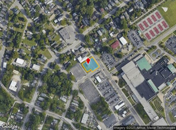1105 Vincennes St, New Albany, IN Parcel Map