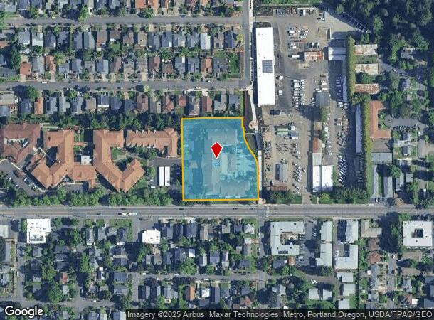6323 Se Division St, Portland, OR Parcel Map