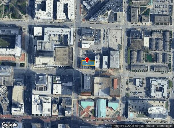  207 N Delaware St, Indianapolis, IN Parcel Map