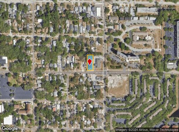  1010 Druid Rd E, Clearwater, FL Parcel Map