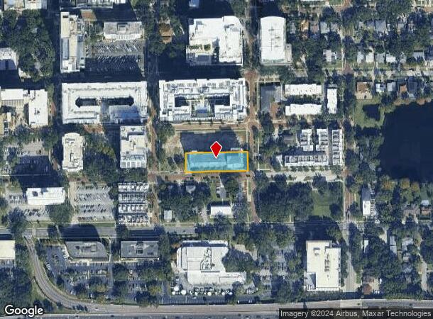  525 E Jackson St, Orlando, FL Parcel Map