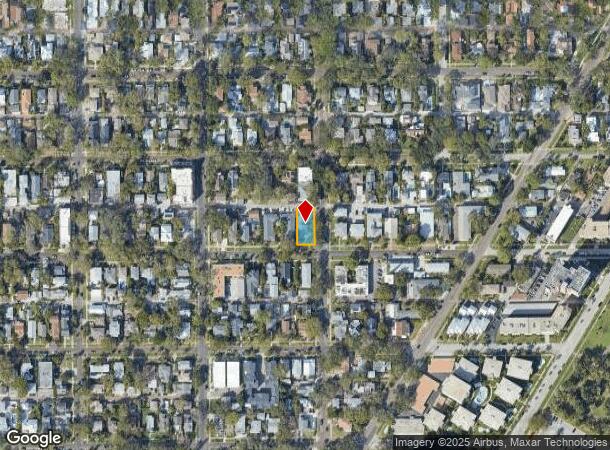  1200 Cherry St Ne, Saint Petersburg, FL Parcel Map