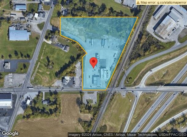  1250 W Breese Rd, Lima, OH Parcel Map