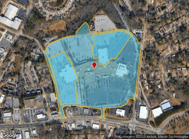  3700 Atlanta Hwy, Athens, GA Parcel Map