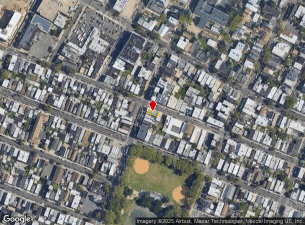 168 Adams St, Newark, NJ Parcel Map