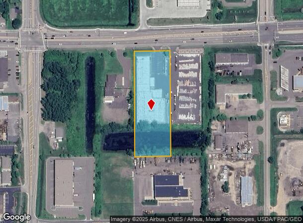  2050 Main St, Hugo, MN Parcel Map