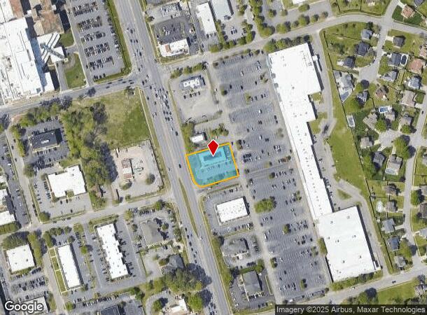  705 Battlefield Blvd N, Chesapeake, VA Parcel Map