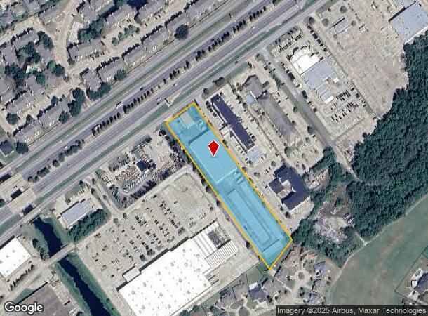  12320 I 10 Service Rd, New Orleans, LA Parcel Map