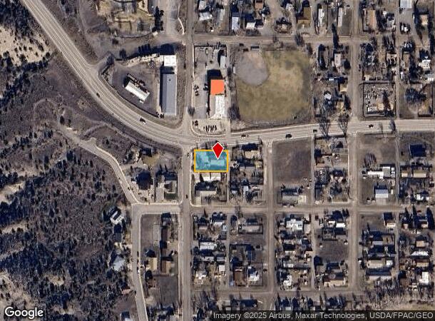  160 S Amelia St, Ridgway, CO Parcel Map