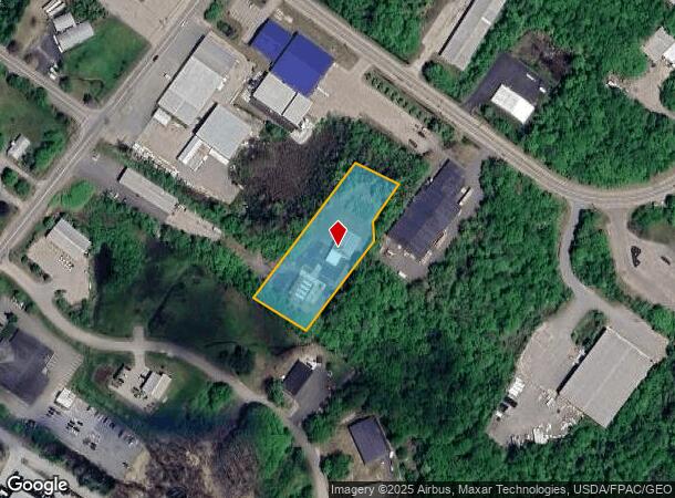 599 Elm St, Biddeford, ME Parcel Map