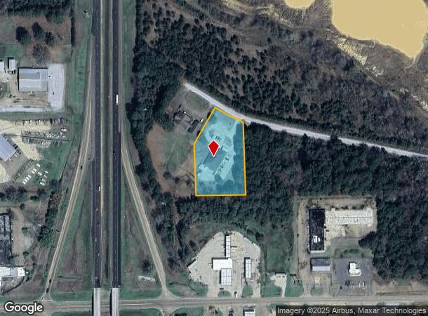  200 E Frontage Rd, Sardis, MS Parcel Map