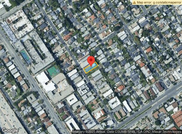  3712 S Bentley Ave, Los Angeles, CA Parcel Map