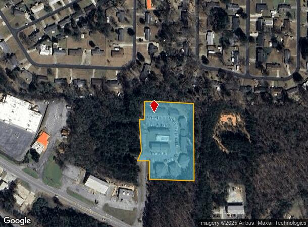 University Blvd E, Cottondale, AL Parcel Map