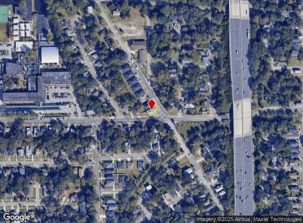  2300 Moncrief Rd, Jacksonville, FL Parcel Map